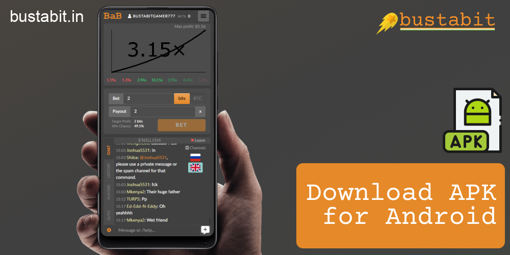 Guide to installing Bustabit APK safely on Android in India