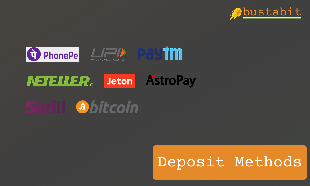 Deposit in INR and convert to Bitcoin to play Bustabit