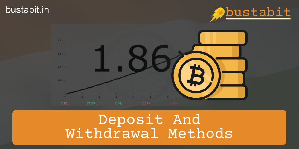 Bitcoin deposit and payout methods for Bustabit in India